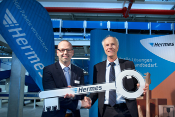 Hermes opens new logistics center in Graben