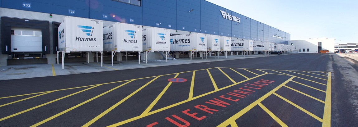 New Hermes Logistics Center opens in Graben